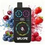 VAZPE Ultra Einweg-Vape mit 40000 Zügen – Dual-Flavor-System mit Smart-LED-Display