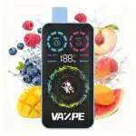 VAZPE Ultra Einweg-Vape mit 40000 Zügen – Dual-Flavor-System mit Smart-LED-Display