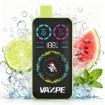 VAZPE Ultra Einweg-Vape mit 40000 Zügen – Dual-Flavor-System mit Smart-LED-Display