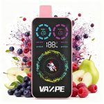VAZPE Ultra 40000 tiri Vape monouso – Sistema a doppio gusto con display LED intelligente