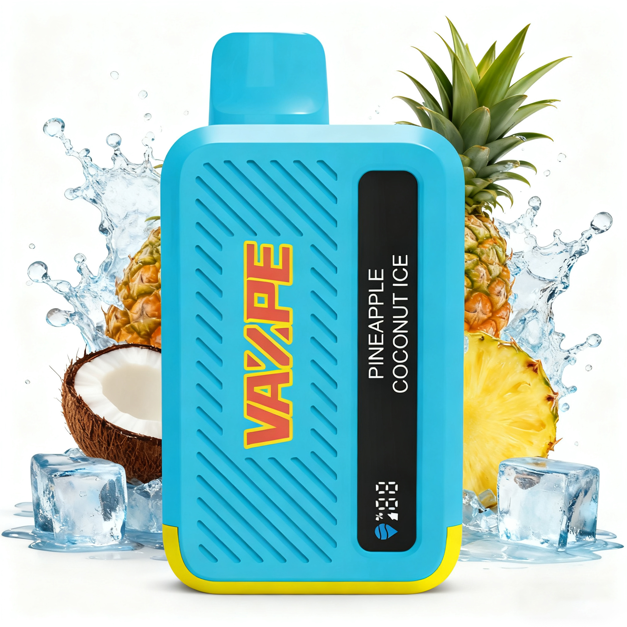 VAZPE Cool Bar 20000 bouffées - Vape jetable - Ananas Coco Glacé
