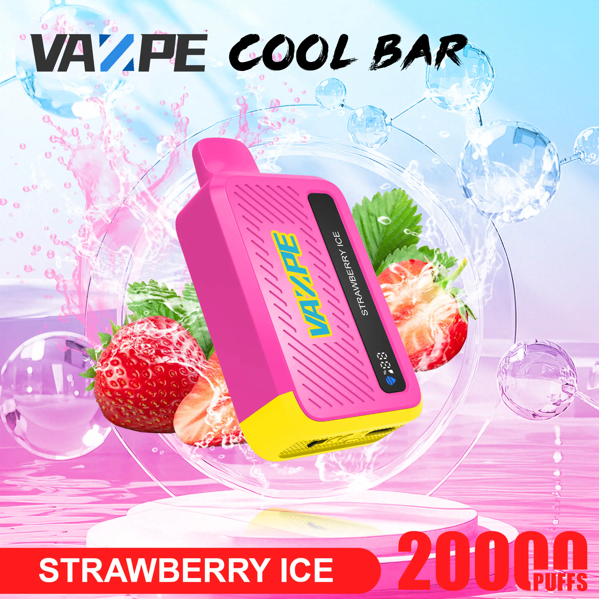 VAZPE Cool Bar 20000 Puffs Svapo usa e getta - Ribes nero - Image 10